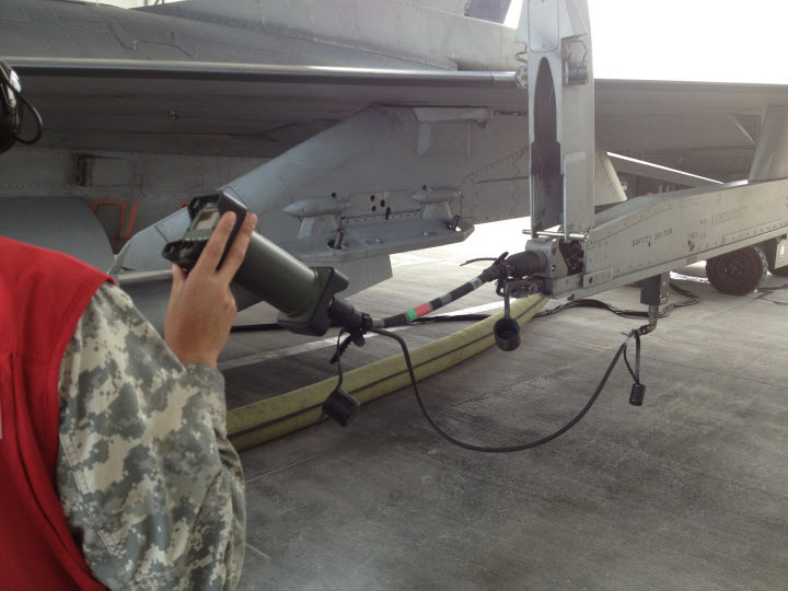 MTS-3060 SmartCan Testing 16S210  AIM-9 Launcher